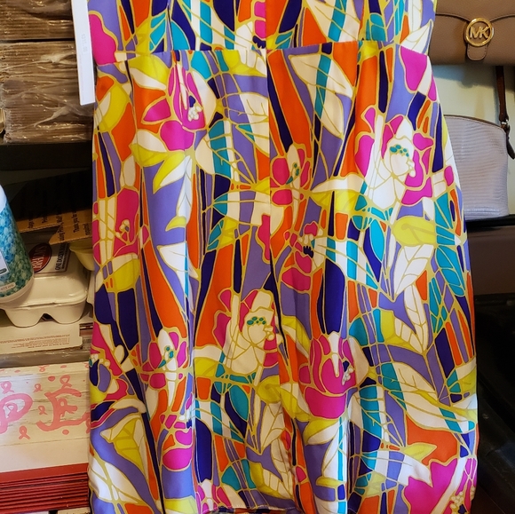 NWT ALICE &TRIXIE MEDIUM SILK DRESS - Picture 3 of 8